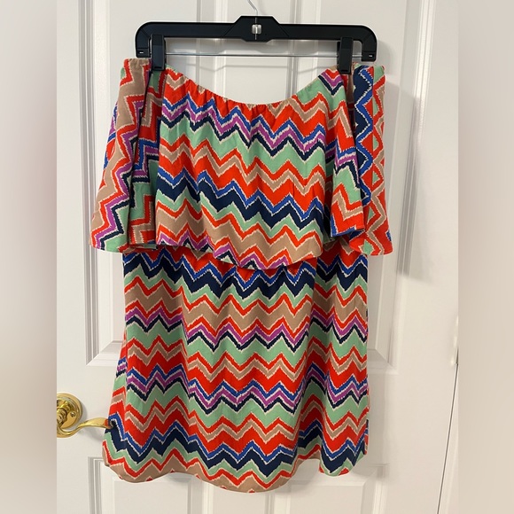 MISA Lucia Strapless Mini Dress - Picture 5 of 9